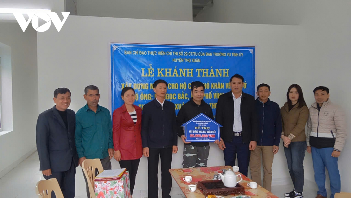 Thanh Hóa quyết tâm "về đích" xóa nhà tạm, nhà dột nát trước ngày 31/8